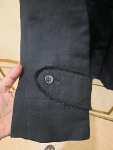 Stylish Navy Black Coat