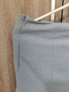 VANHEUSEN GREY Flare Mini Skirt