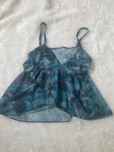 Savana Y2k Ruffle Top