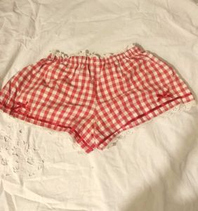 Cute Trendy Gingham Short