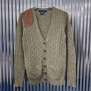 Ralph lauren cable knit cardigan