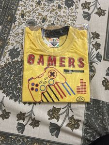Gamers Loading Yellow T-Shirt