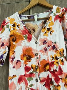 H&amp;M Floral Print Dress