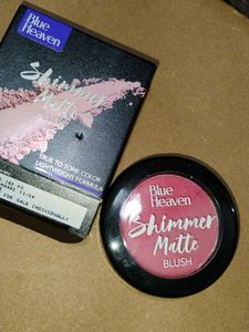 Blue Heaven Shimmer Blush