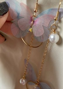 Aesthetic Butterfly Dangler Earrings