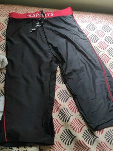 satin men Sports Capris shorts