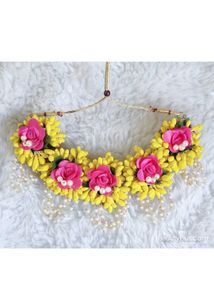 Haldi Jewellery For Bride