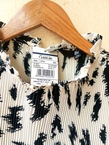 Fig Printed Pleated Dress (Women)