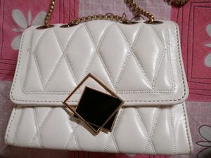 White HandBag