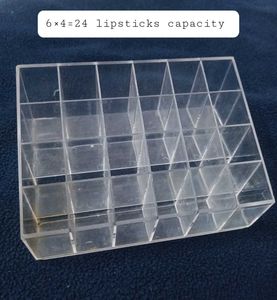 Acrylic Lipstick Organizer - 24 Slots