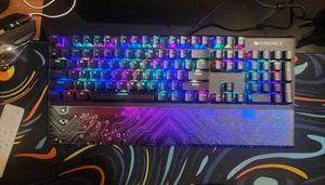New Zebronics Mechanical RGB Led Keyboard