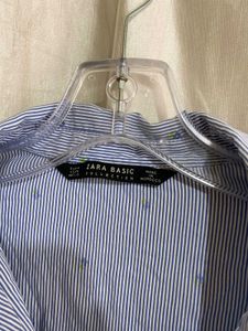 Zara Basic Striped Shirt