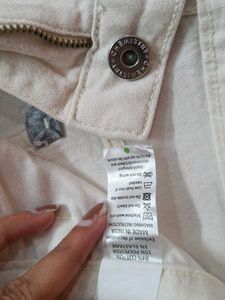 Wide Leg White Pants