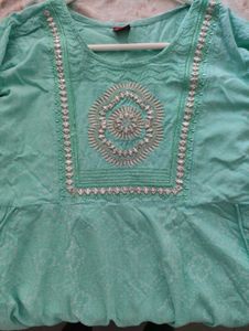 Elegant Mint Green Dress