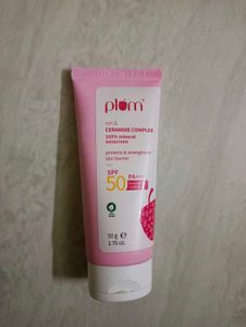 Plum Oat & Ceramide Complex Sunscreen SPF 50