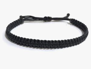 Black Macrame Adjustable Bracelet