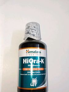 Himalaya HiOra-K Mouthwash brand new