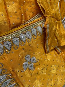 Gold Saree