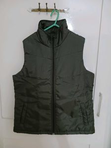 Sleeveless Rain Jacket Puffer Vest