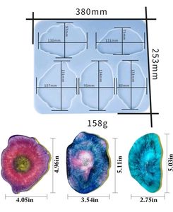 5 In 1 Agate Mould
