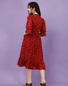 Floral  frock + shirt🌷
