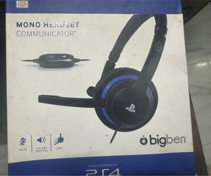 PlayStation PS4 Mono Headset Communicator