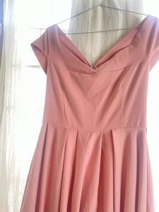 Retro Off Shoulder Dress