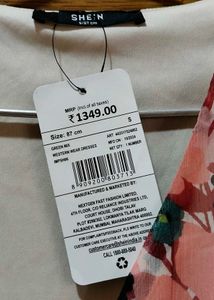 Floral Print Wrap Dress