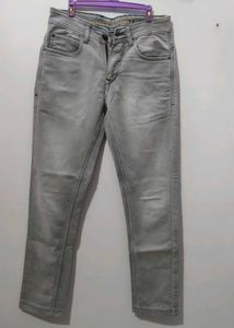 Gray Denim Jeans