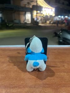 McDONALDS HAPPY MEAL TOY SMURF KEYRING