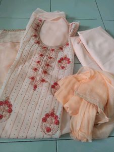 Elegant Embroidered Kurta Set