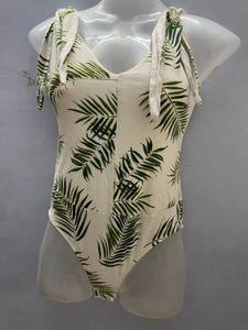 H&M Branded Floral Playsuit With Tie-up