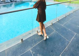 Party Wear Trendy A Line Dress For Women