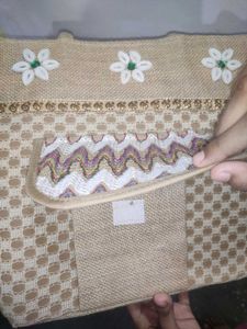 Handmade Jute Tote Bag