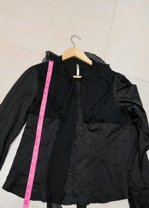 Black Korean Shirt For Ladies