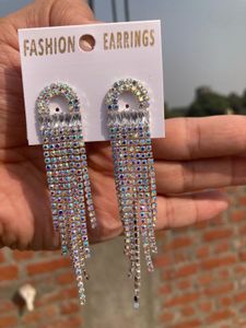 Dazzling Rhinestone Earrings