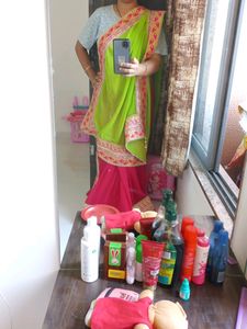 Beautiful Lehnga Sari