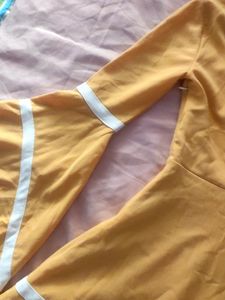 Mustard Flare Dress
