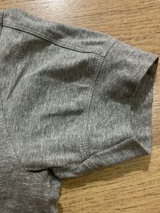Gray V-Neck T-Shirt