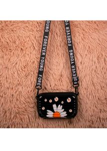 Daisy Print Crossbody Bag