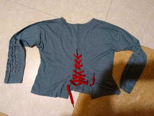 Graphic  Long Sleeve Top