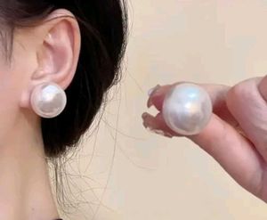 Elegant Pearl Stud Earrings