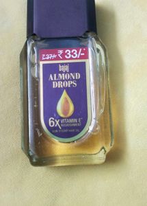 Bajaj almond oil and paper earings