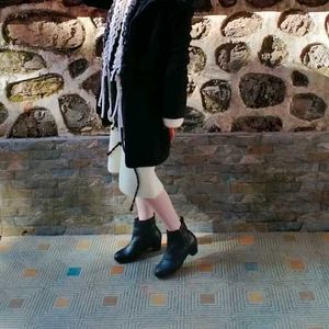 El Paso Black Leather Boots 🖤