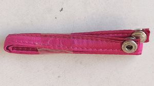 Barbie Hot Pink Braided Ribbon Clutch with Strap