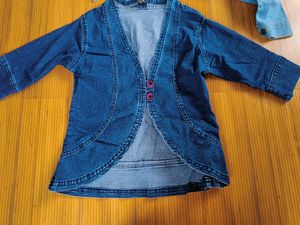 3 Denim Shrug For 89
