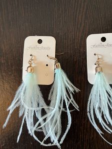Feather Tassel Earrings