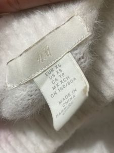 H&amp;M korean fluffy Pintresty🌸 cardigan