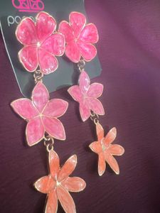 Paparazzi Floral Dangle Earrings