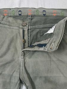 Light Olive Green Jeans